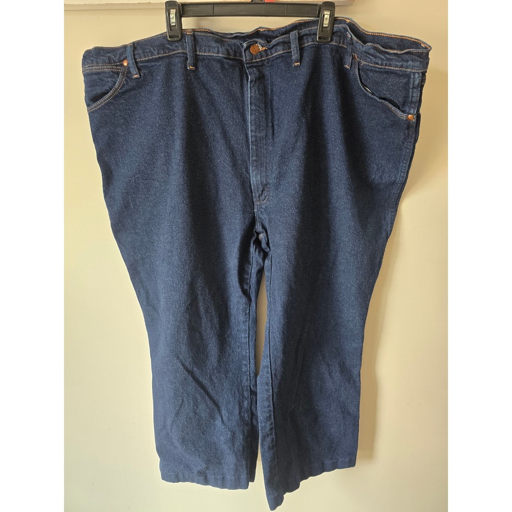 Wrangler 947STR Cowboy Cut Mens Dark Wash Stretch Jeans 54x30